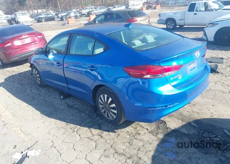 2017 Hyundai Elantra Se из США, поврежденный, VIN 5NPD74LF6HH074638